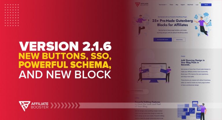 v2.1.6 – New Buttons, SSO, Powerful Schema, and New Block